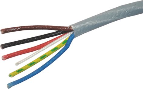CAVO FIBRA VETRO 5 FILI 1,5 mm² - 10 mt