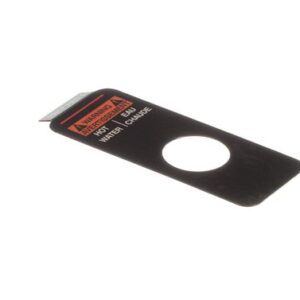 DECAL,HOT WATER ENG/FRE&