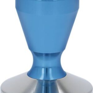 PRESSINO ALLUMINIO E INOX BLU ø 58 mm