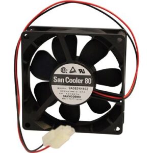 VENTILATORE 24V DC (80X80X25)