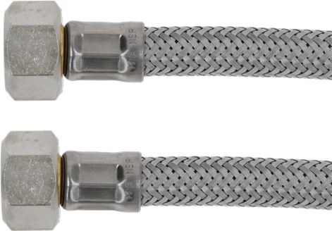 TUBOFLEX 3/8FF P.GOMMA CON. L-630MM CW