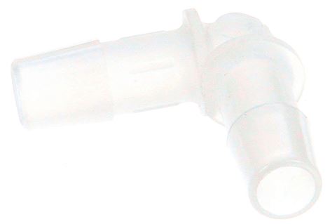 ELBOW,.38 BARB POLYPROPYLENE