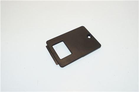 TAPPO SCHIENALE NERO(PC+ABS)    (4E)MCSA