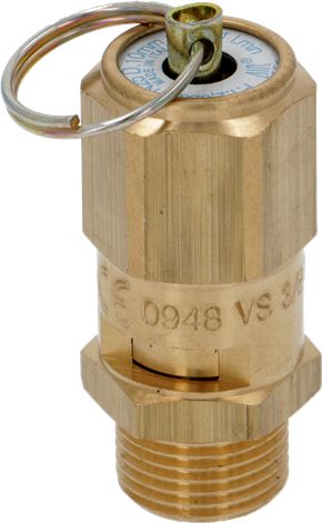 VALVOLA CALDAIA ø 3/8"M 2,5 bar CE-PED