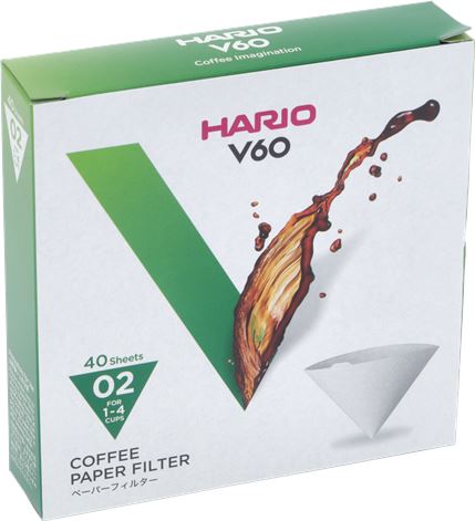 FILTRI A CONO HARIO 1-4 TAZZE 40 PZ