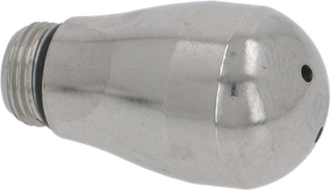 SPRUZZATORE 2 FORI INOX CON OR