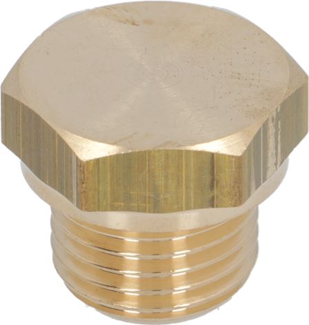 TAPPO ø 1/4"M H16 CHIAVE 17 PASSO 1,33