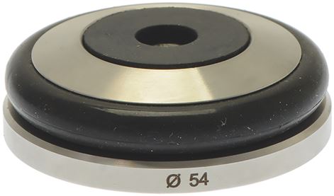 BASE PRESSINO M8 KNOCK INOX ø 54 mm