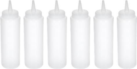 DISPENSER IN PLASTICA 236 ml SET 6 PEZZI