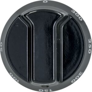 MANOPOLA NERA ø 52 mm 50-300°C