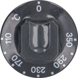 MANOPOLA NERA ø 55 mm 110-350°C