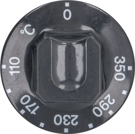 MANOPOLA NERA ø 55 mm 110-350°C