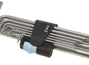 SET CHIAVI A "L" METRICHE ACCIAIO INOX