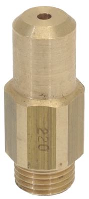 UGELLO GAS M10x1 ø 2,20 mm