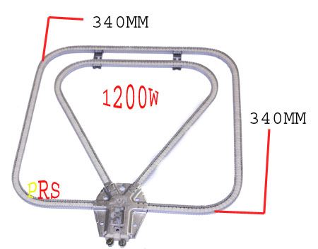 RESISTANCE 340x340mm 1200W