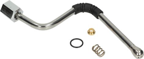 TUBO VAPORE COMPLETO INOX ø 10 mm