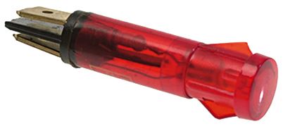 LAMPADA SPIA ROSSA 110V