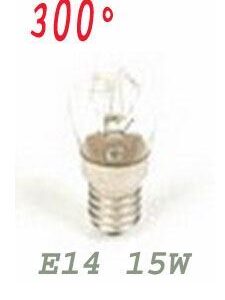 LAMPE E14 15W 300Â° 24X50