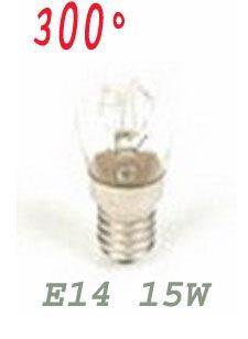 LAMPE E14 15W 300Â° 24X50