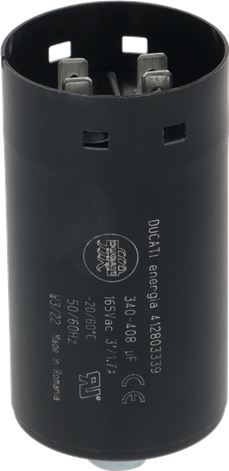 CONDENSATORE 408µF 100/127V