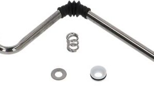 TUBO VAPORE COMPLETO INOX ø 8 mm