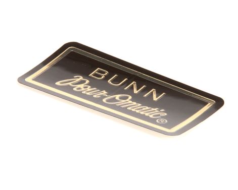 DECAL, BUNN POUR-OMATIC