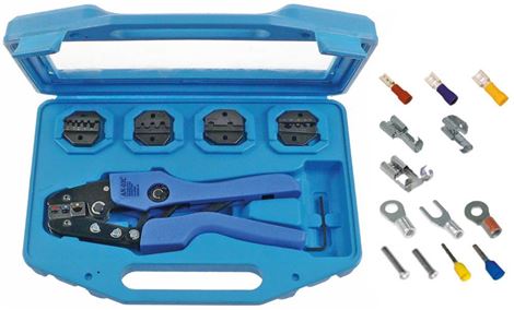 Crimpzangenkit Ergonomic 5 teilig
