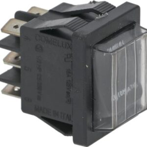 DEVIATORE BIPOLARE NERO 16A 250V