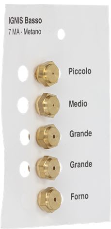INIETTORI METANO 7MA IGNIS OLMAR 5 PZ