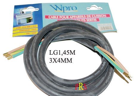 CABLE H 05 RRF / 3G 4  1.45M