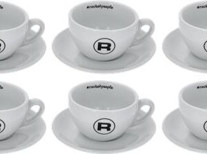 TAZZE CAPPUCCINO HASHTAG BIANCO 6 PZ.