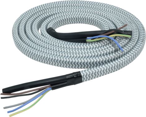 CORDON FER VAP.5X0.75+TUB