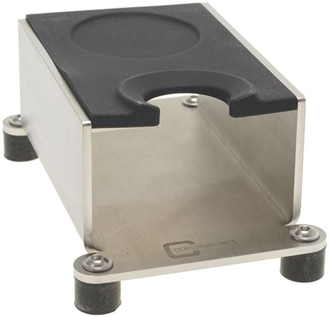 SUPPORTO PORTAFILTRO SILICONE NERO