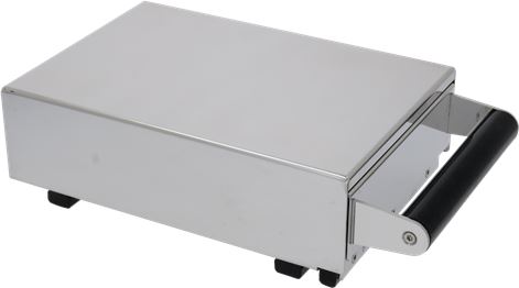 CASSETTO INOX FONDI CAFFÈ