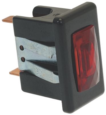 LAMPADA SPIA ROSSA 125V