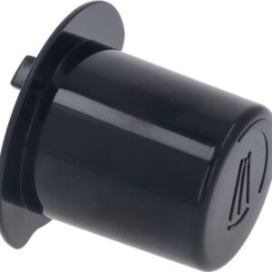 MANOPOLA RUBINETTO VAPORE NERA V2 CLA