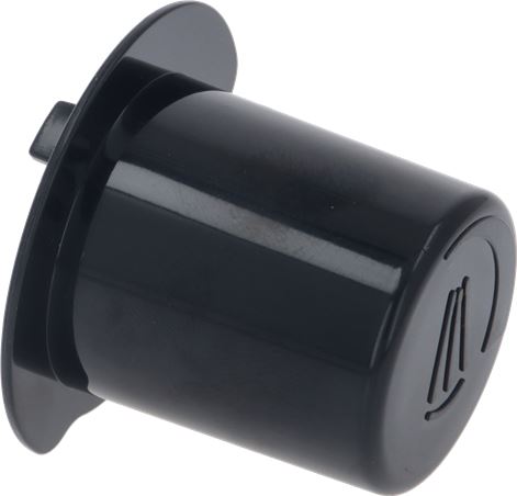 MANOPOLA RUBINETTO VAPORE NERA V2 CLA
