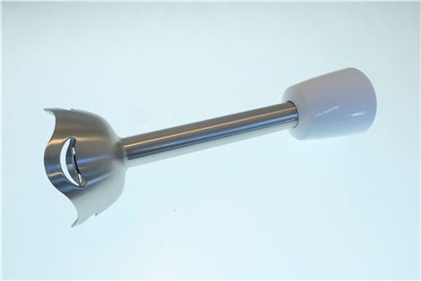 PIED MIXER/INOX/LAME 2/BLANC