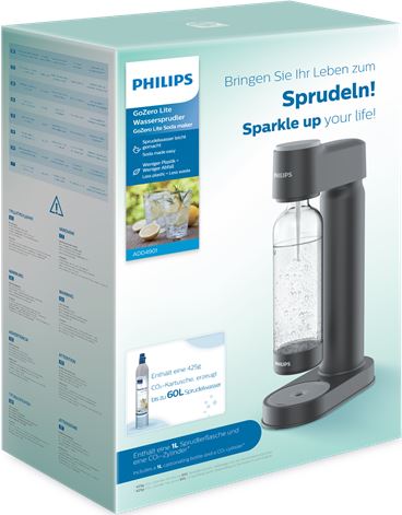 GASATORE PHILIPS GOZERO LITE NERO ADD490