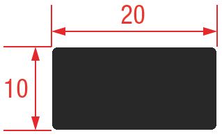 JOINT SILICONE ROUGE