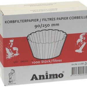 FILTRO CARTA A CESTO ø 90/250 mm 1000pz