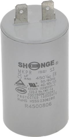 CONDENSATORE 8µF 425/475-500Vac 50/60Hz