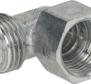 RACCORDO GOMITO 1/2" ALLUMINIO M/F