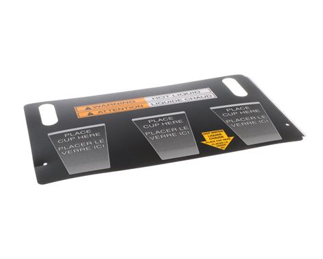 DECAL CUP PLACEMENT FMD DBC-HWV ENG/FRH