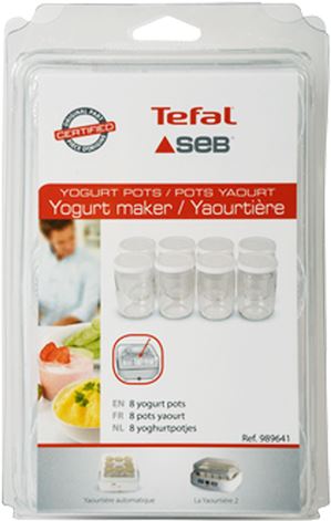 VASO CON COPERCHIO - 8 Pz