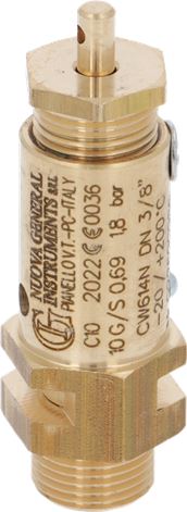 VALVOLA CALDAIA ø 3/8"M - 1,8 BAR