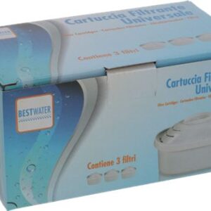 FILTRO DEPURAZIONE ACQUA CARAFFA 3 PZ