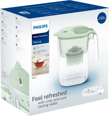 CARAFFA FILTRANTE CON TIMER 4L PHILIPS