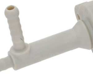 CONNETTORE PER TUBI IN PTFE/SILICONE BLK