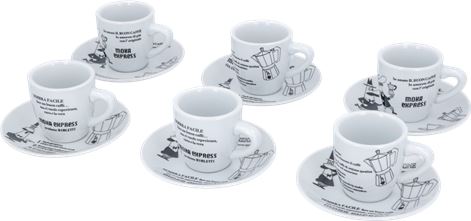 SET 6 TAZZINE BIALETTI CAROSELLO